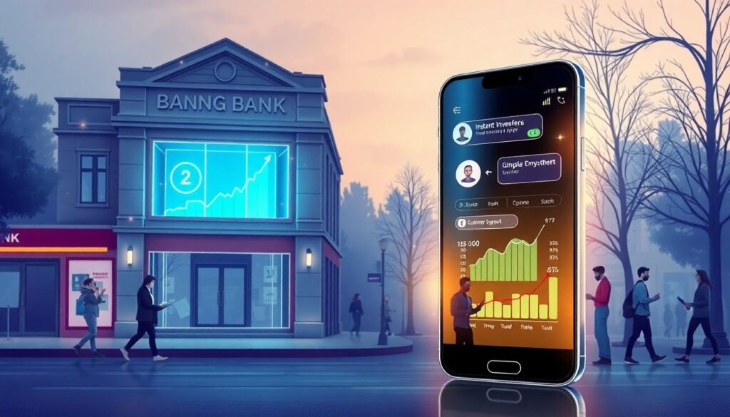 Сравнение онлайн-банков: преимущества и недостатки - иллюстрация