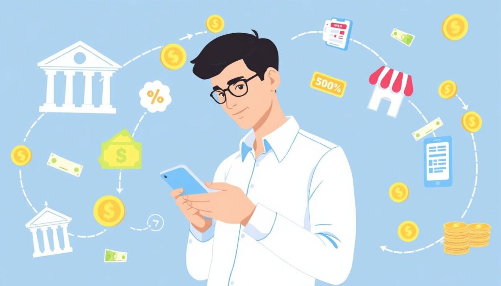 Инструменты экономии: cashback, скидки, программы лояльности - иллюстрация