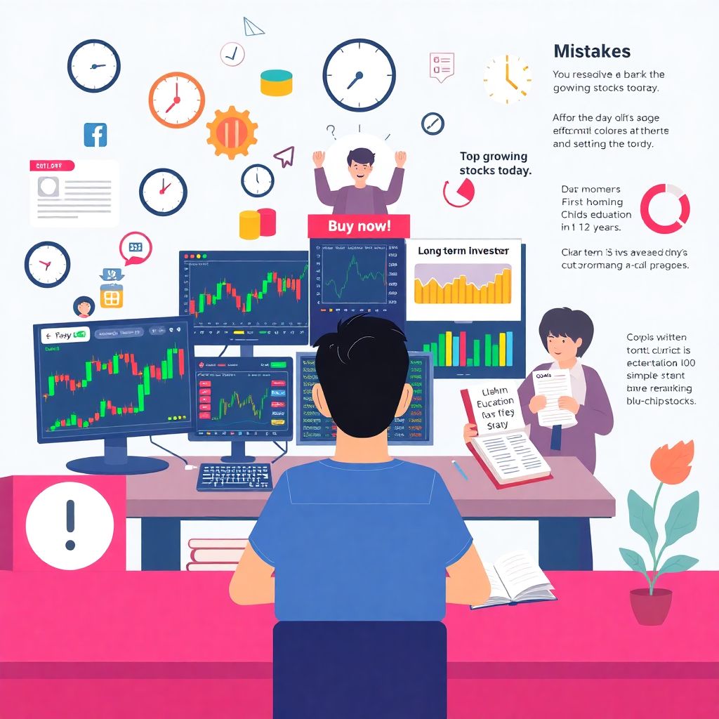 Финансовые ошибки начинающих инвесторов и как их избежать на старте пути