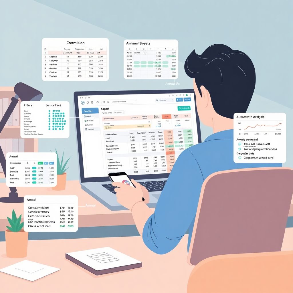 Как читать банковские выписки и понимать комиссии по счету и картам