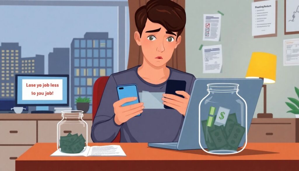 Как рассчитать финансовый резерв на случай потери работы - иллюстрация