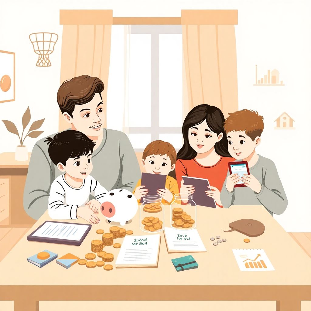 Финансовая безопасность детей: советы родителям по защите и управлению деньгами