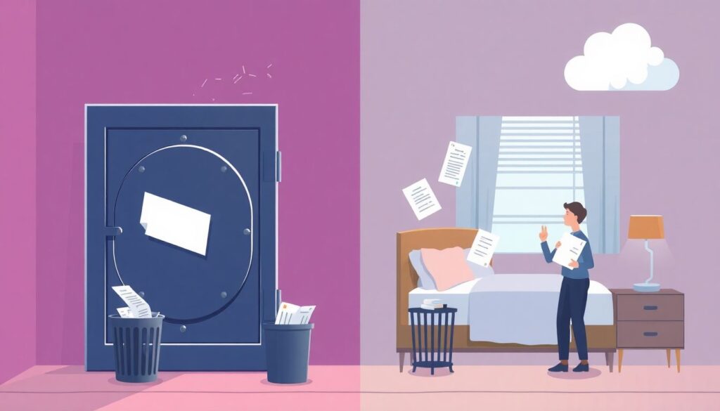 Где хранить документы и важные бумаги дома - иллюстрация