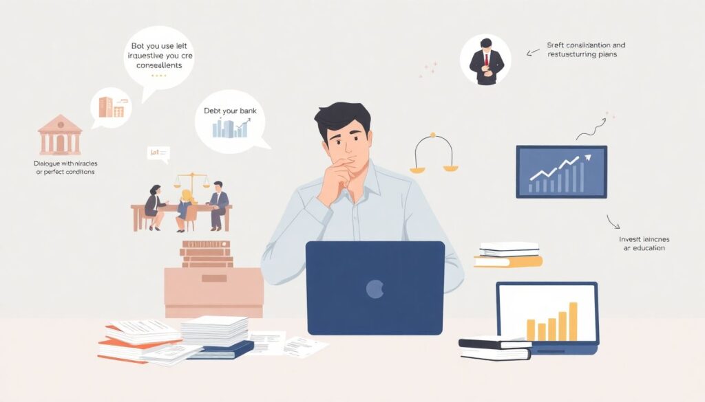 Как управлять болеющими долгами и кредитами - иллюстрация