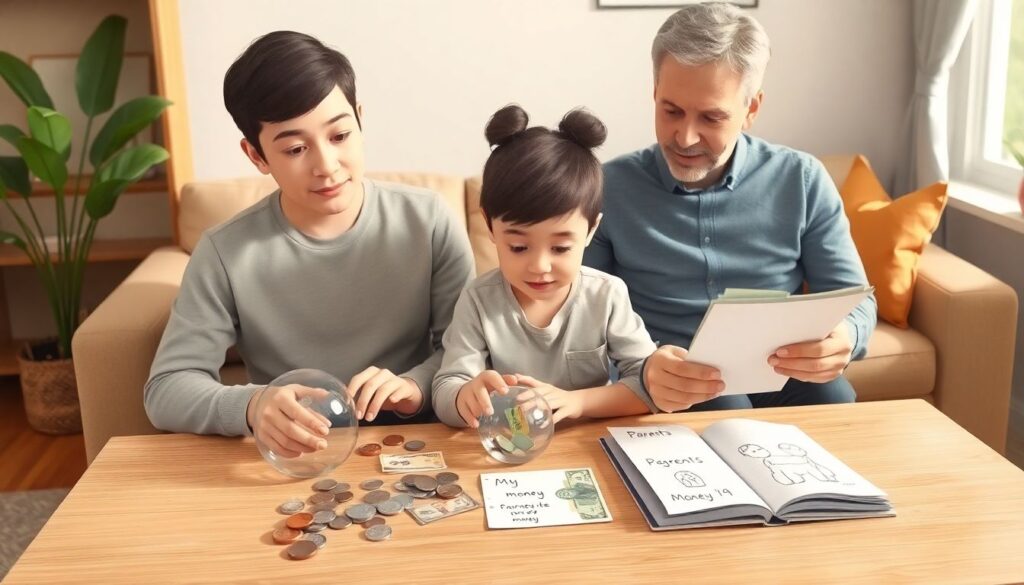 Как повысить финансовую грамотность детей в семье - иллюстрация